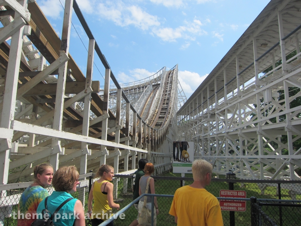 Cyclone at Six Flags New England