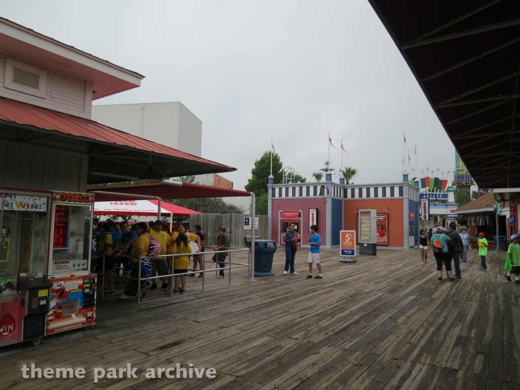 Fiesta Bay Boardwalk at Six Flags Fiesta Texas