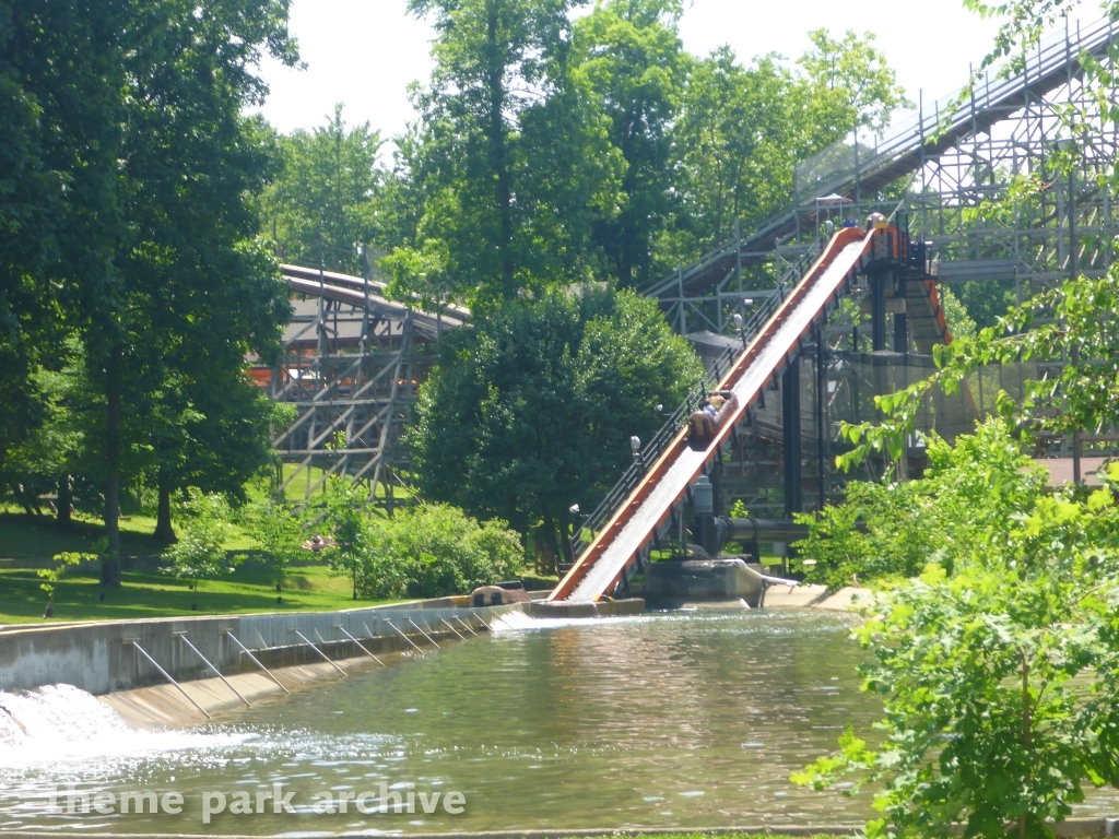 Frightful Falls at Holiday World