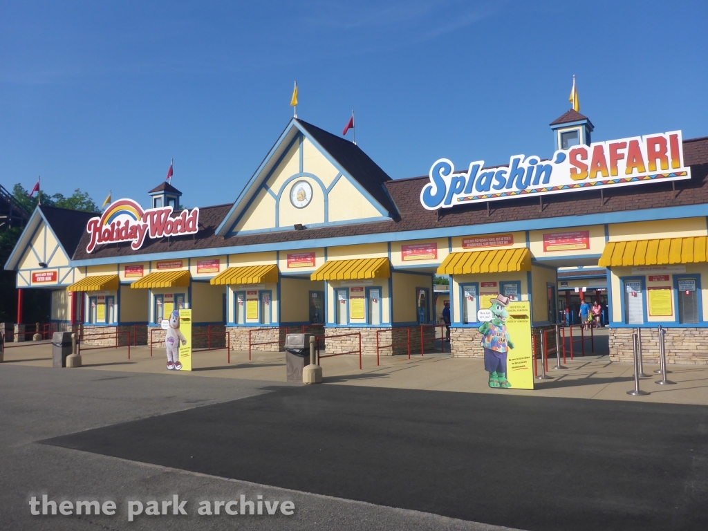 Entrance at Holiday World