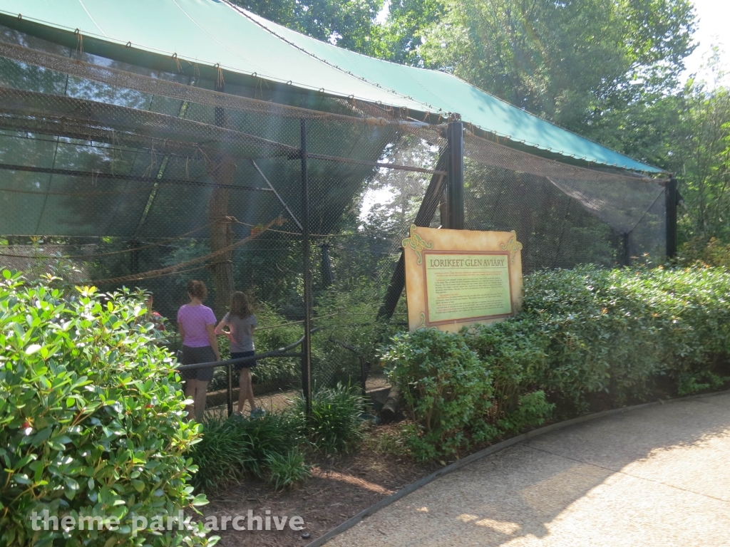 Lorikeet Glen at Busch Gardens Williamsburg