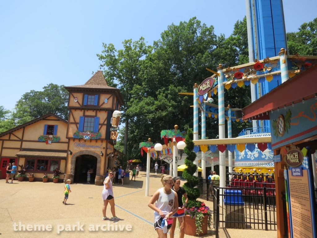 Mach Tower at Busch Gardens Williamsburg