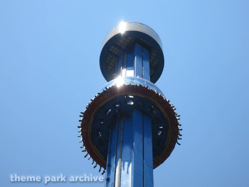 Mach Tower at Busch Gardens Williamsburg