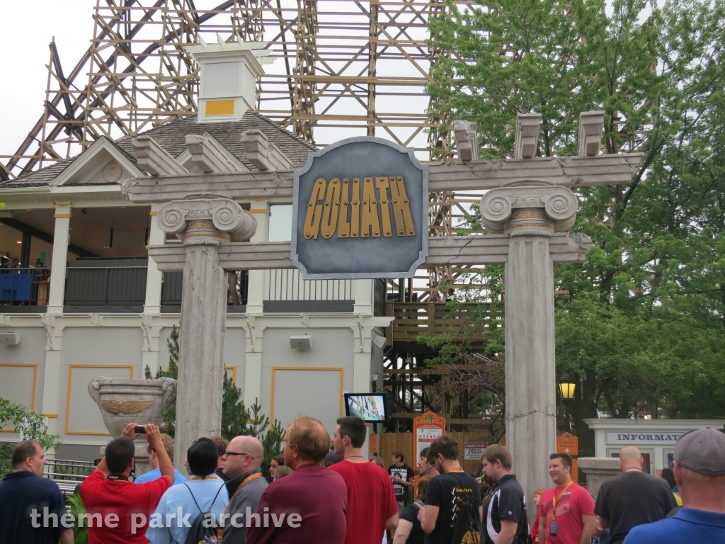 Goliath at Six Flags Great America