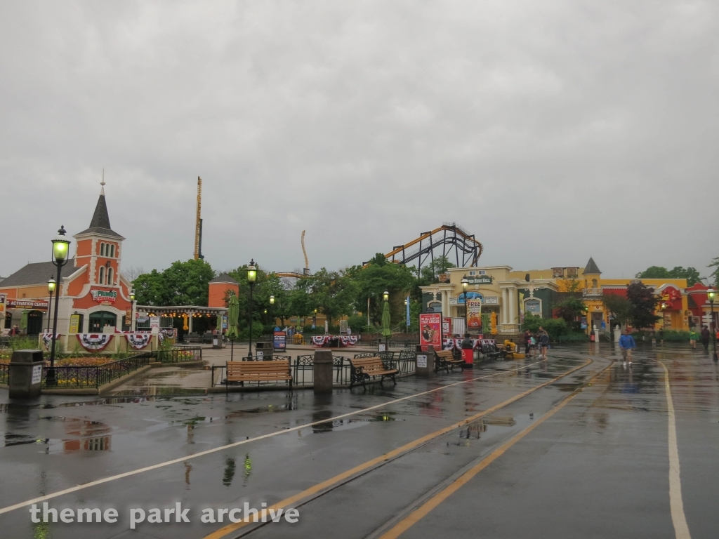 Hometown Square at Six Flags Great America