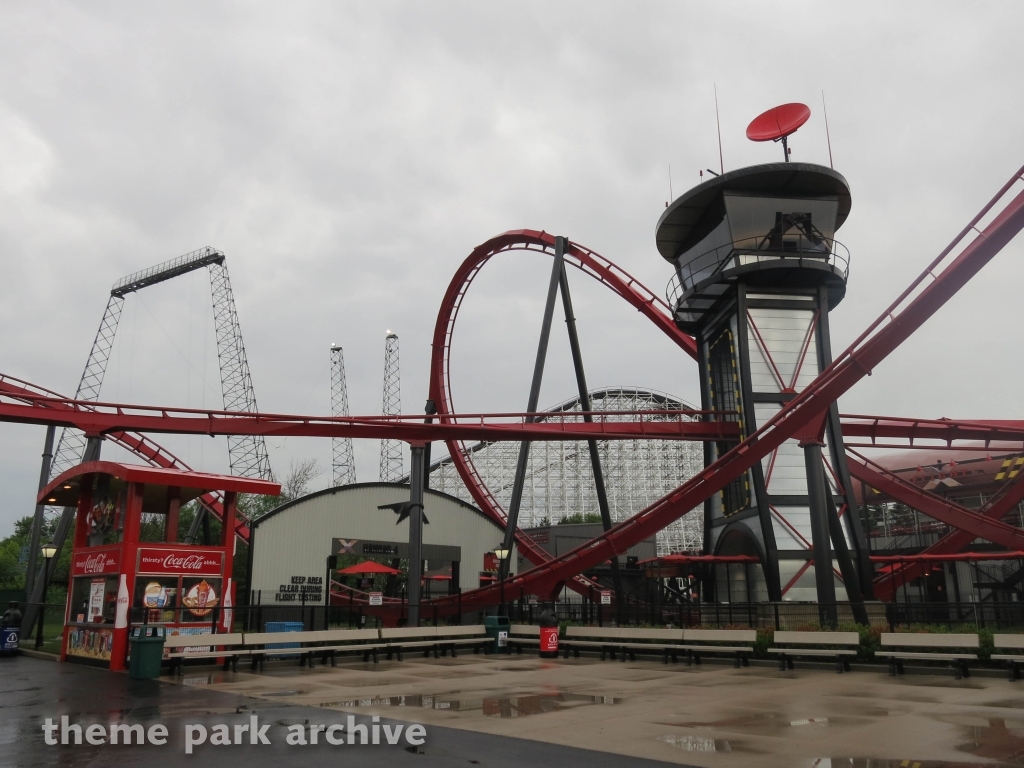 X Flight at Six Flags Great America