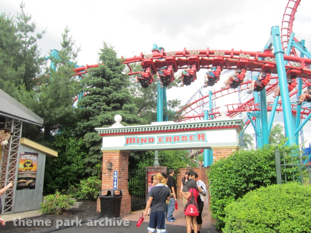 The Riddler Revenge at Six Flags New England