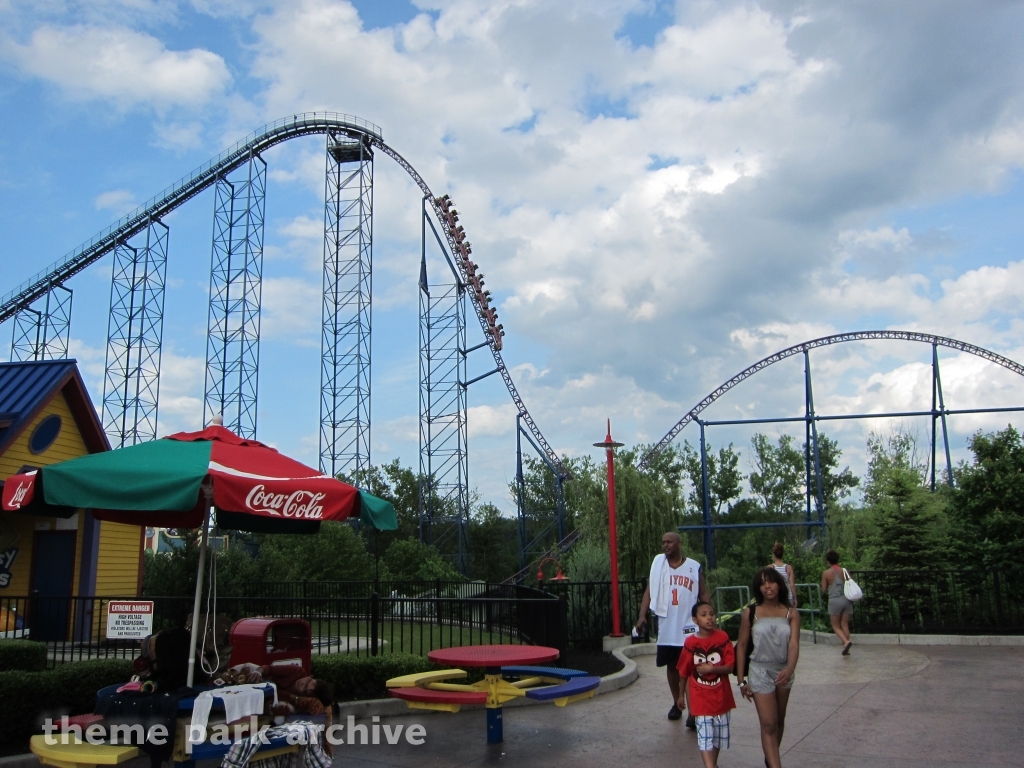 Superman The Ride at Six Flags New England