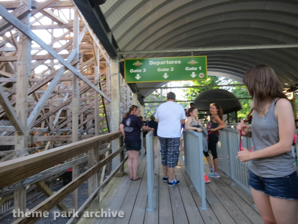 Flying Turns at Knoebels Amusement Resort