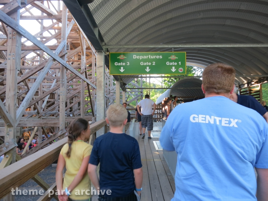 Flying Turns at Knoebels Amusement Resort