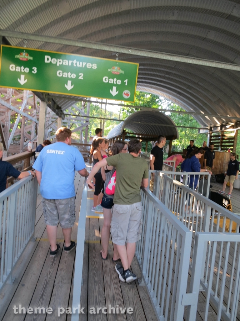 Flying Turns at Knoebels Amusement Resort