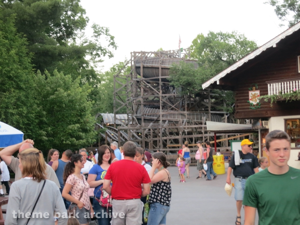 Flying Turns at Knoebels Amusement Resort