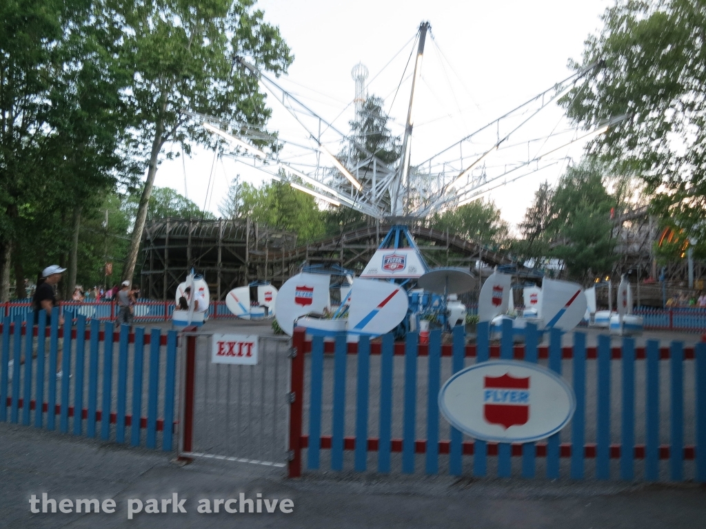 Flyer at Knoebels Amusement Resort