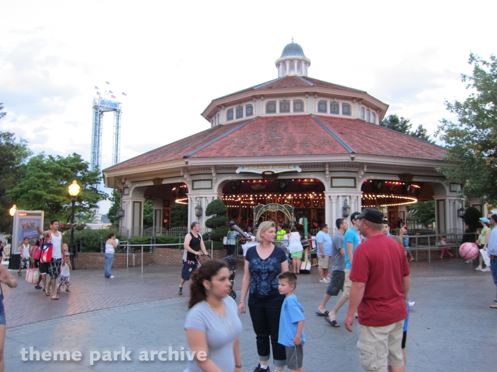 1909 Illions Carousel at Six Flags New England