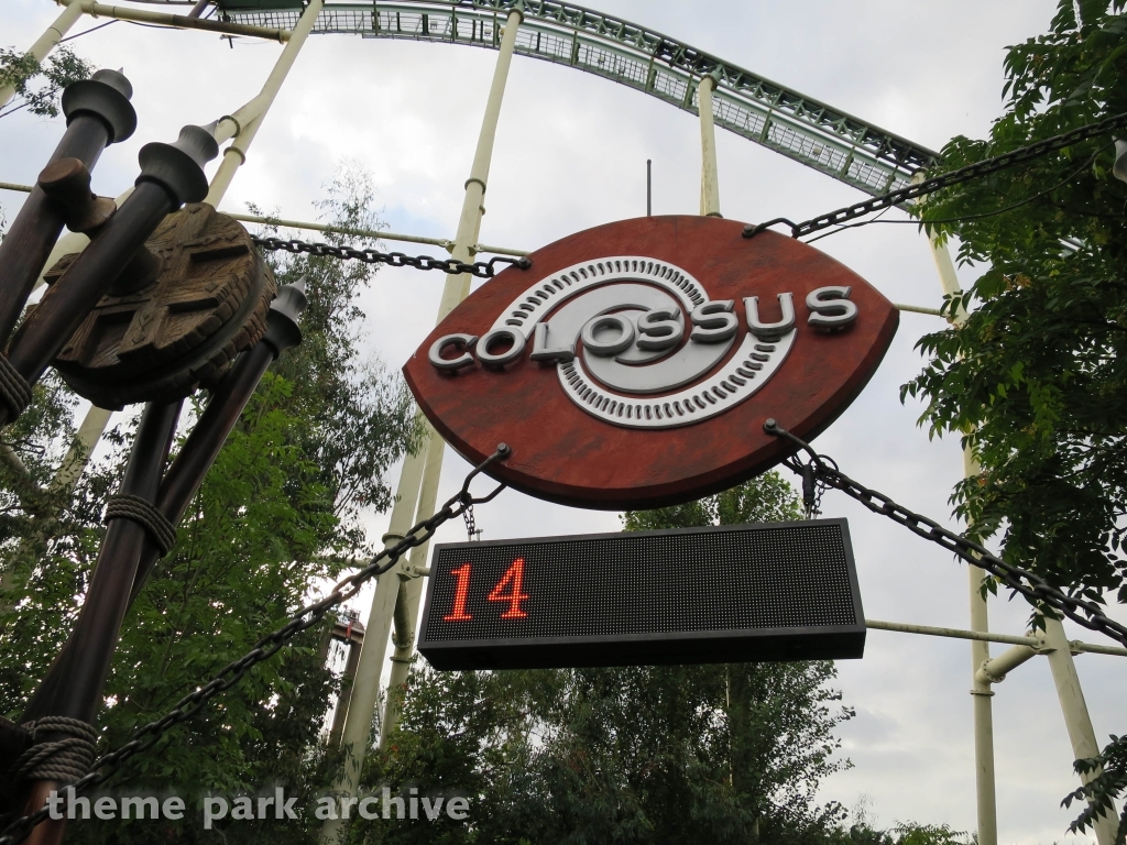 Colossus at Thorpe Park