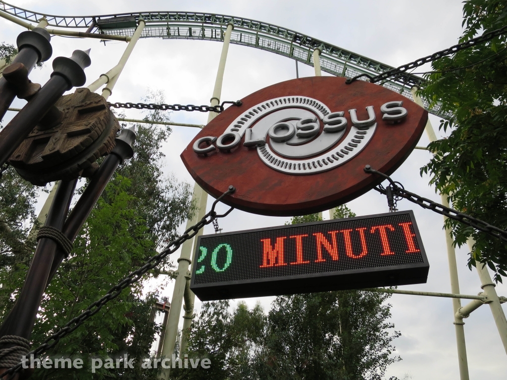 Colossus at Thorpe Park