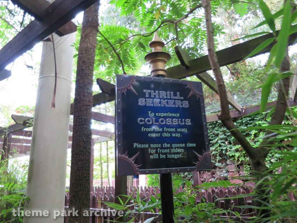 Colossus at Thorpe Park