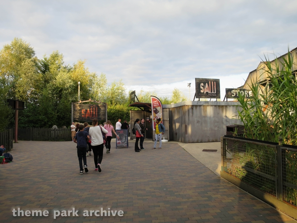 SAW The Ride at Thorpe Park