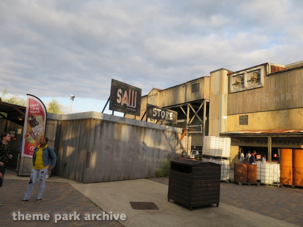 SAW The Ride at Thorpe Park