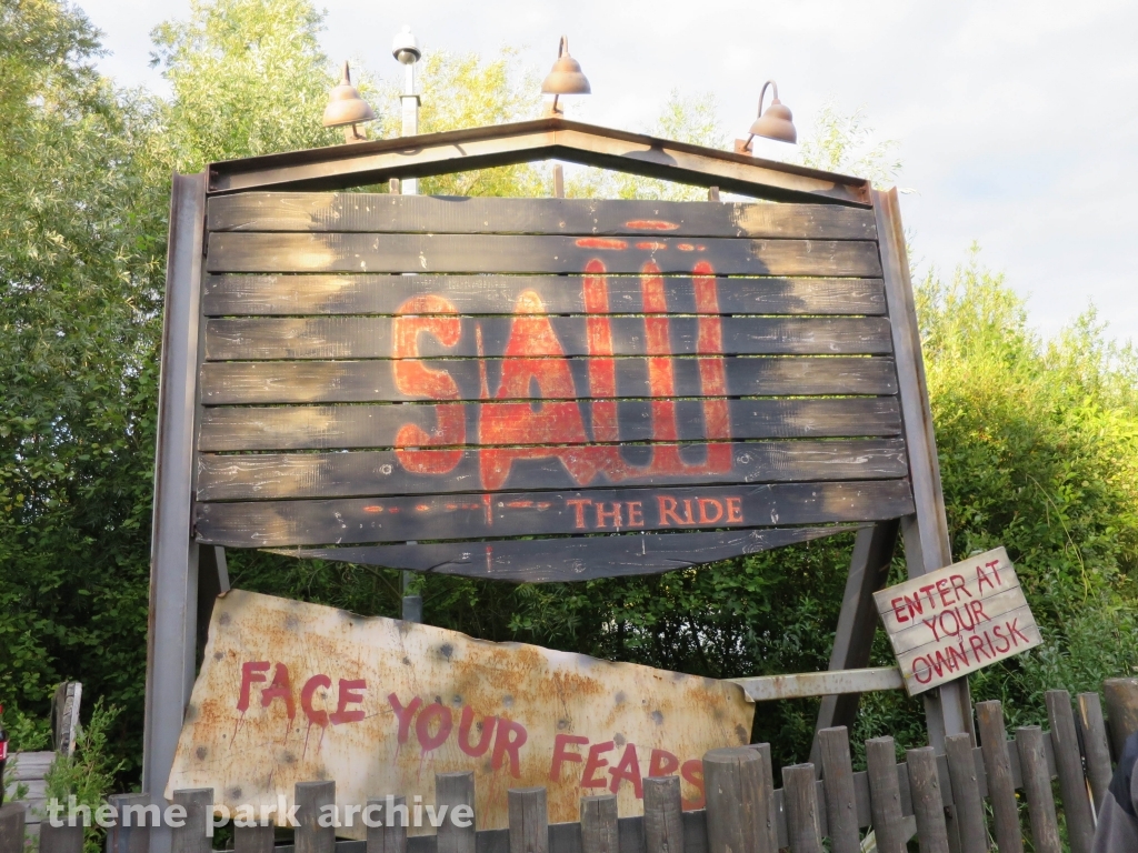 SAW The Ride at Thorpe Park