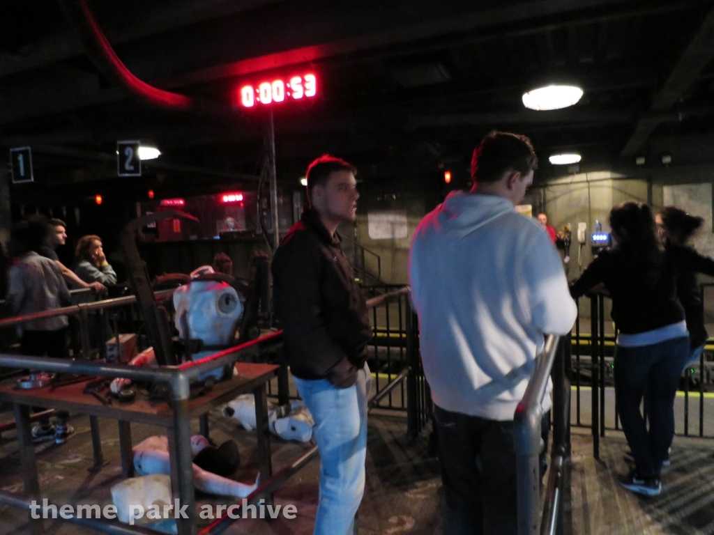 SAW The Ride at Thorpe Park