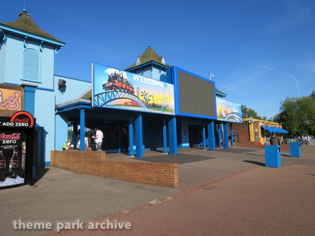 Entrance at Thorpe Park