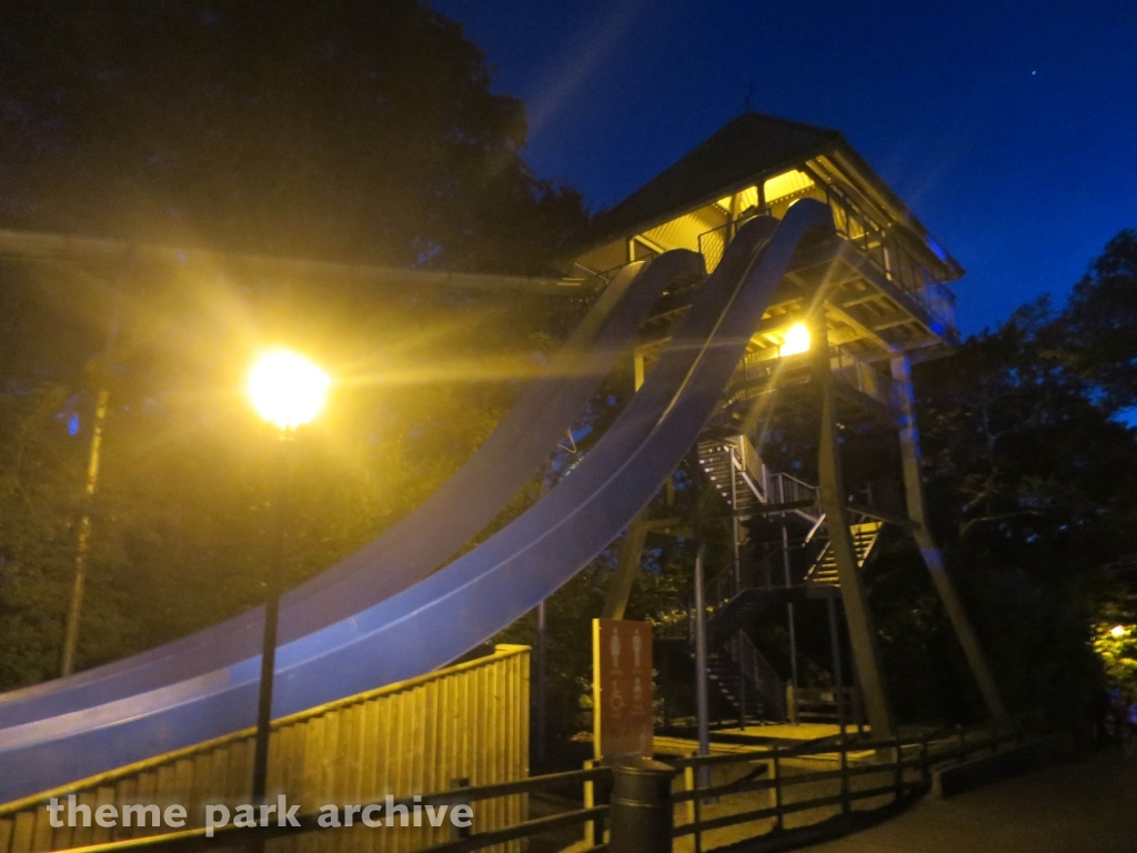 Waterfall at Oakwood Theme Park