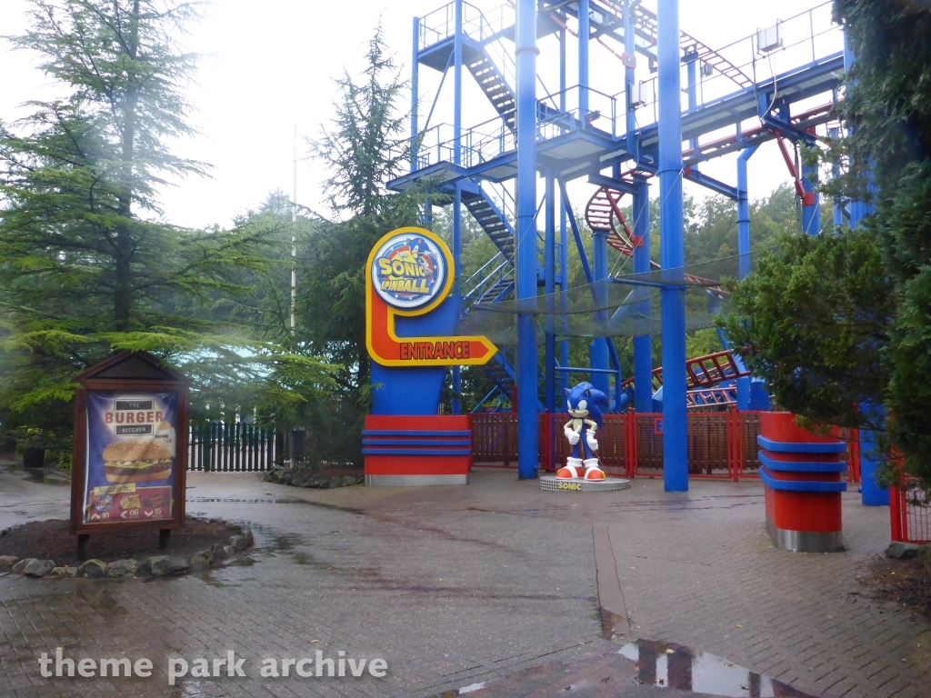 Sonic Spinball at Alton Towers