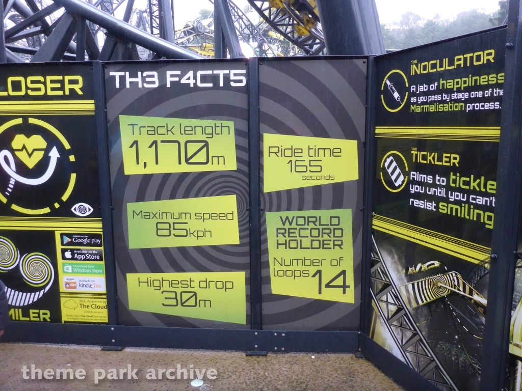 The Smiler at Alton Towers