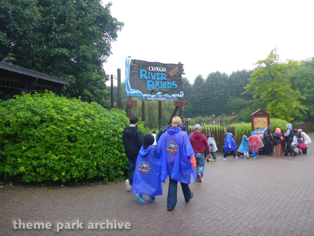 Congo River Rapids at Alton Towers