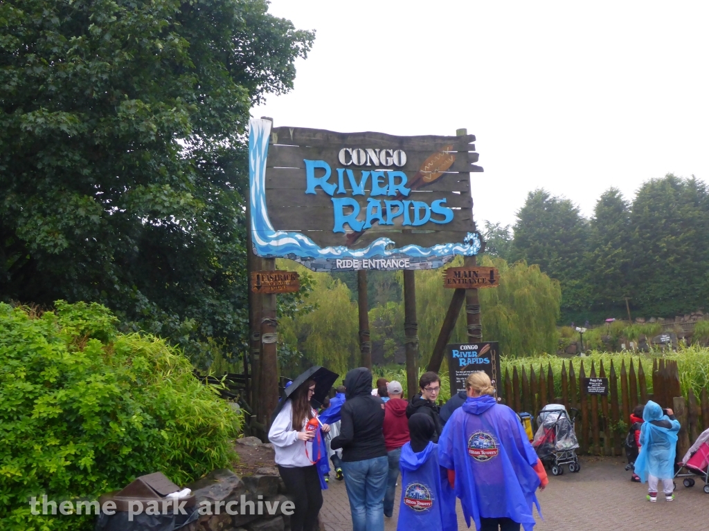 Congo River Rapids at Alton Towers