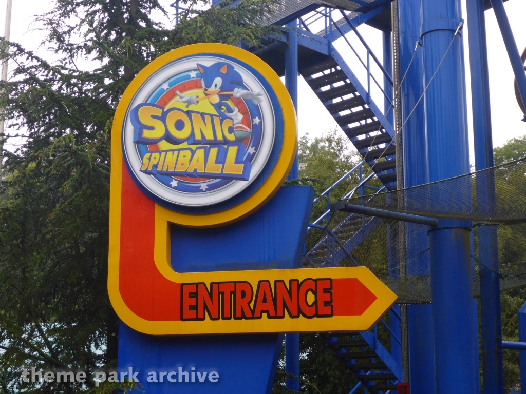 Sonic Spinball at Alton Towers