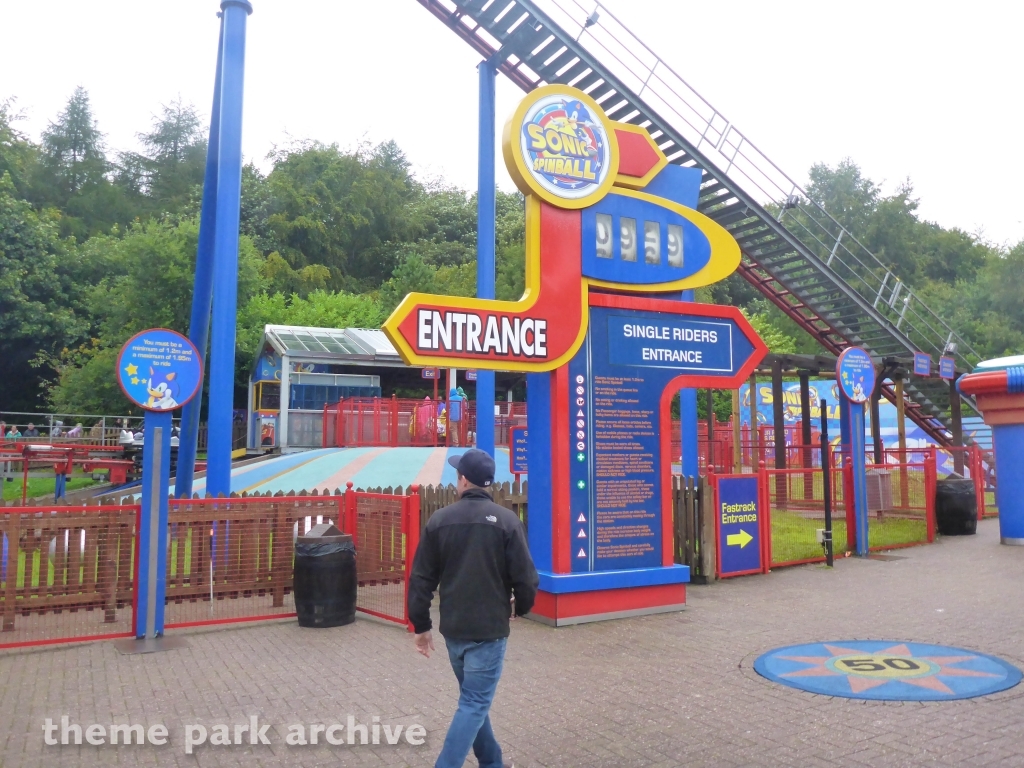 Sonic Spinball at Alton Towers