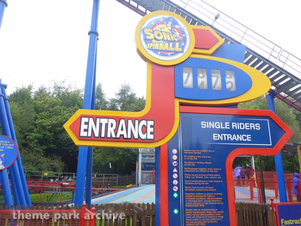 Sonic Spinball at Alton Towers