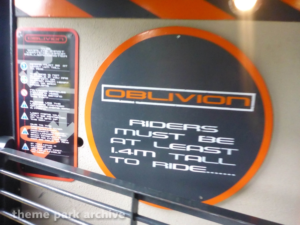 Oblivion at Alton Towers