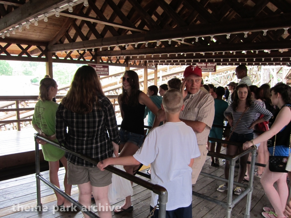 Twister at Knoebels Amusement Resort