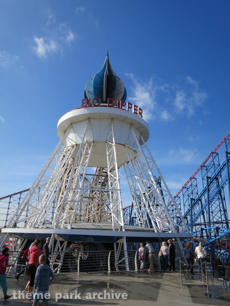 Big Dipper at Blackpool Pleasure Beach