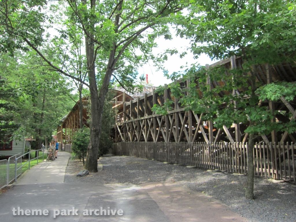 Flying Turns at Knoebels Amusement Resort
