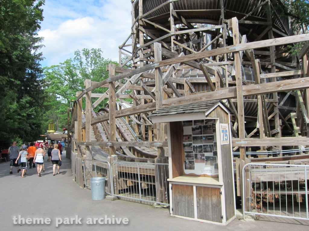 Flying Turns at Knoebels Amusement Resort