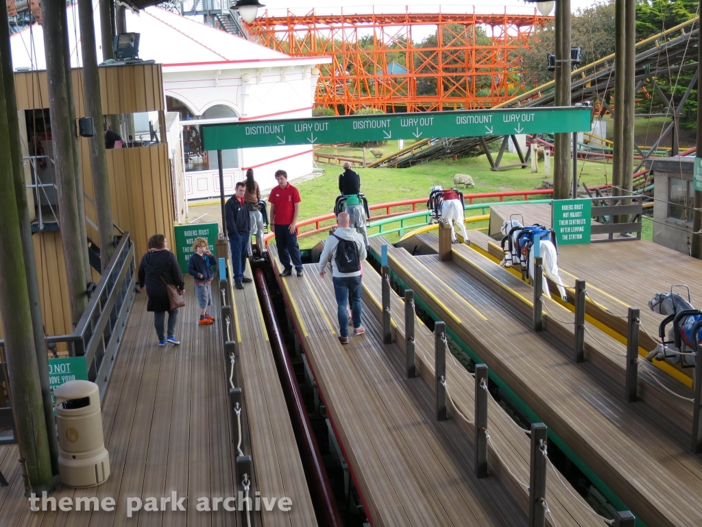 Steeplechase at Blackpool Pleasure Beach