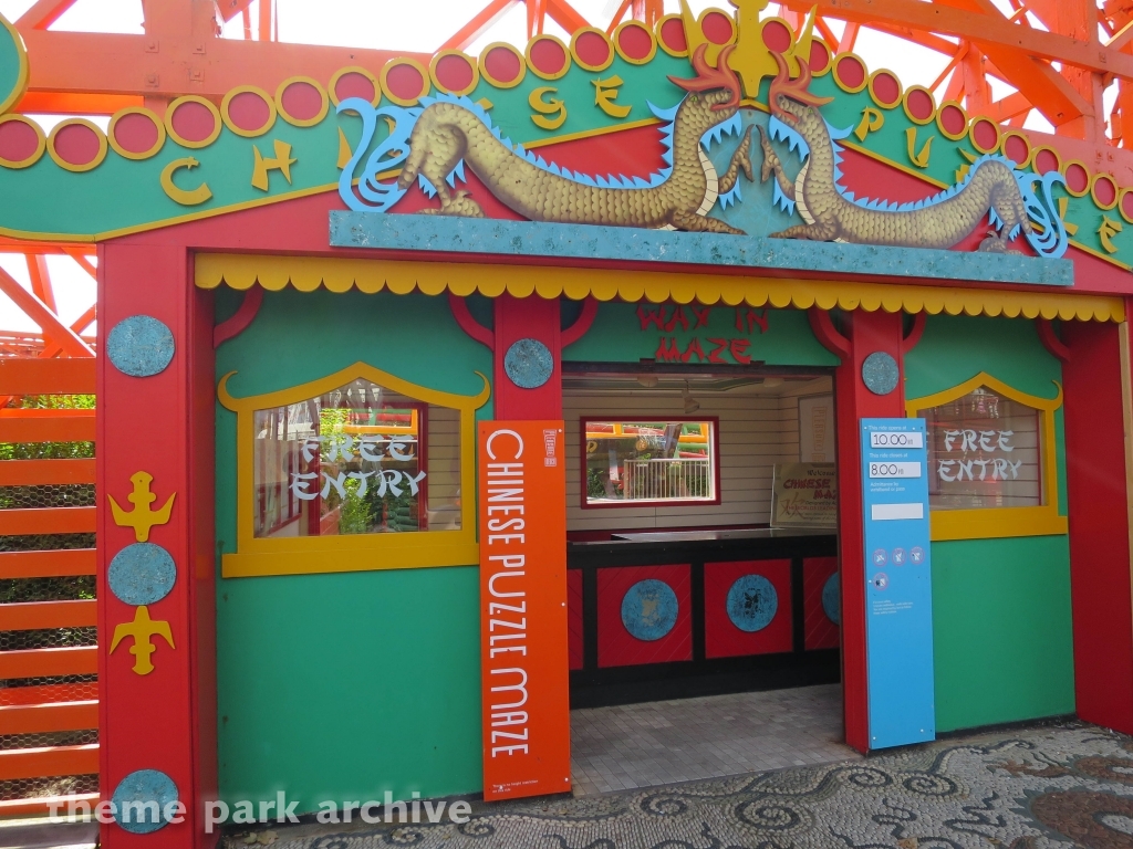 Chinese Puzzle Maze at Blackpool Pleasure Beach