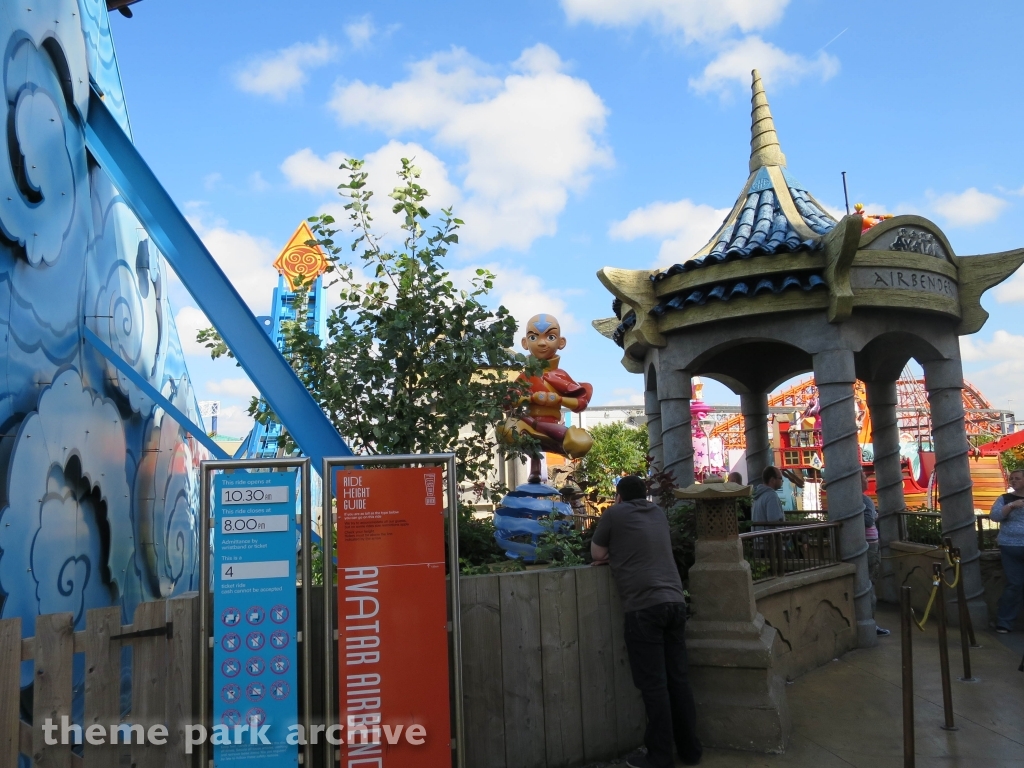 Avatar Airbender at Blackpool Pleasure Beach