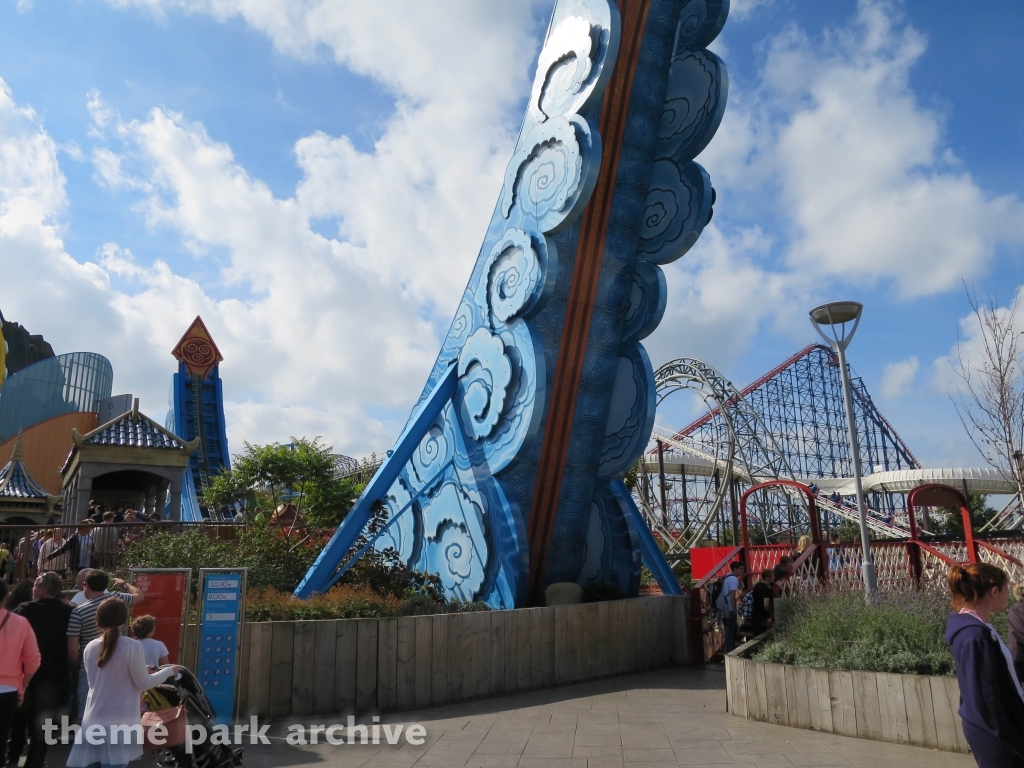 Avatar Airbender at Blackpool Pleasure Beach