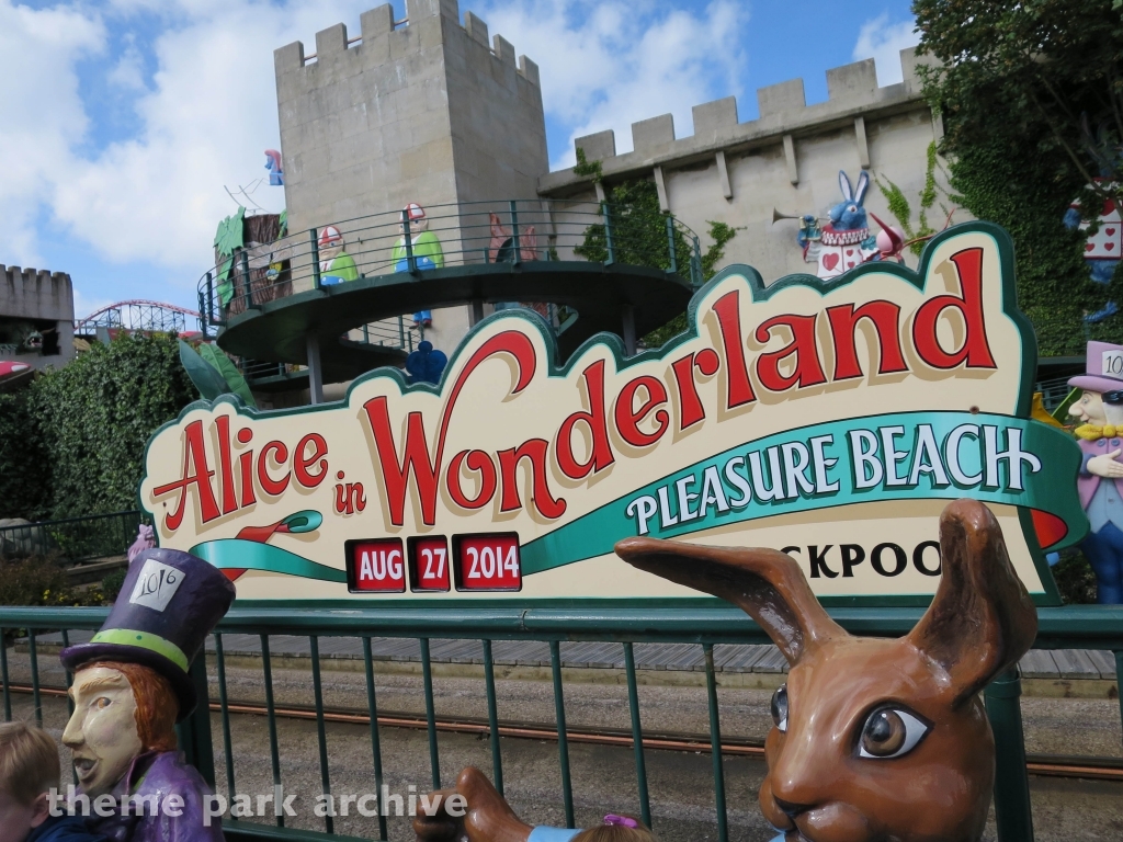 Alice in Wonderland at Blackpool Pleasure Beach