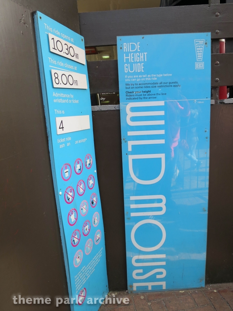 Wild Mouse at Blackpool Pleasure Beach