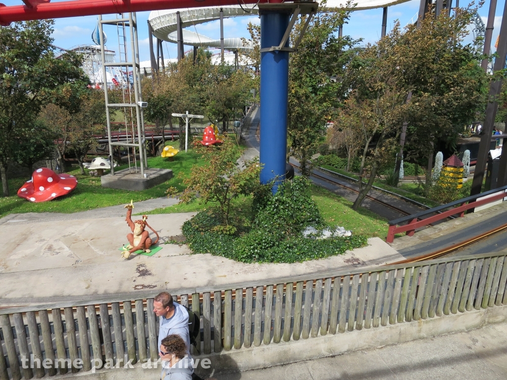 Pleasure Beach Express at Blackpool Pleasure Beach