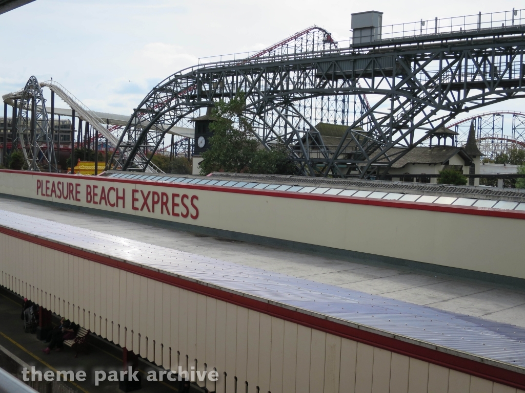 Pleasure Beach Express at Blackpool Pleasure Beach