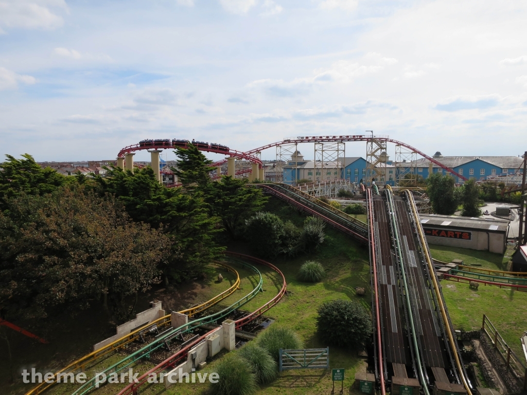 Steeplechase at Blackpool Pleasure Beach