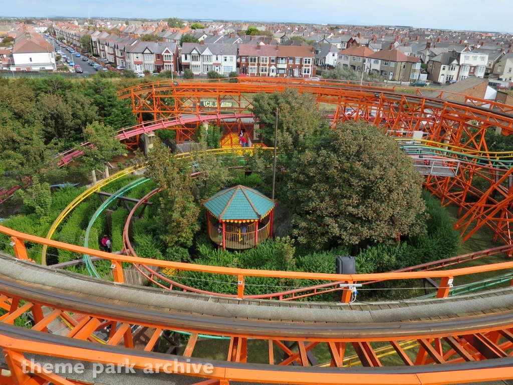 Chinese Puzzle Maze at Blackpool Pleasure Beach