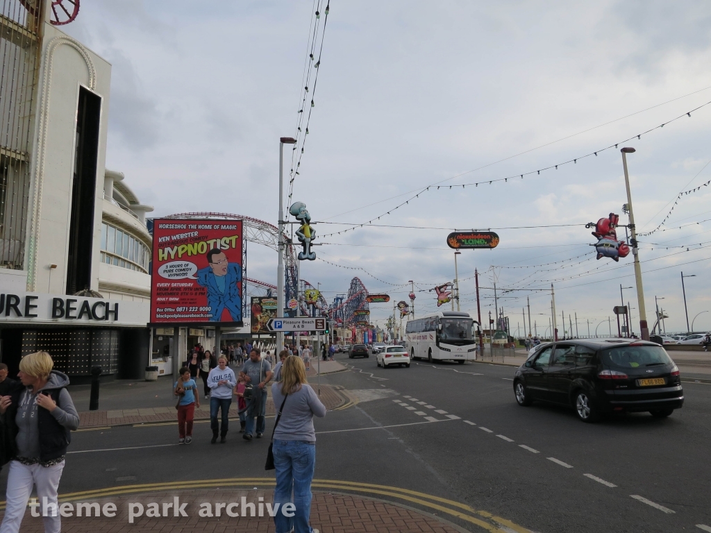 Entrance at Blackpool Pleasure Beach